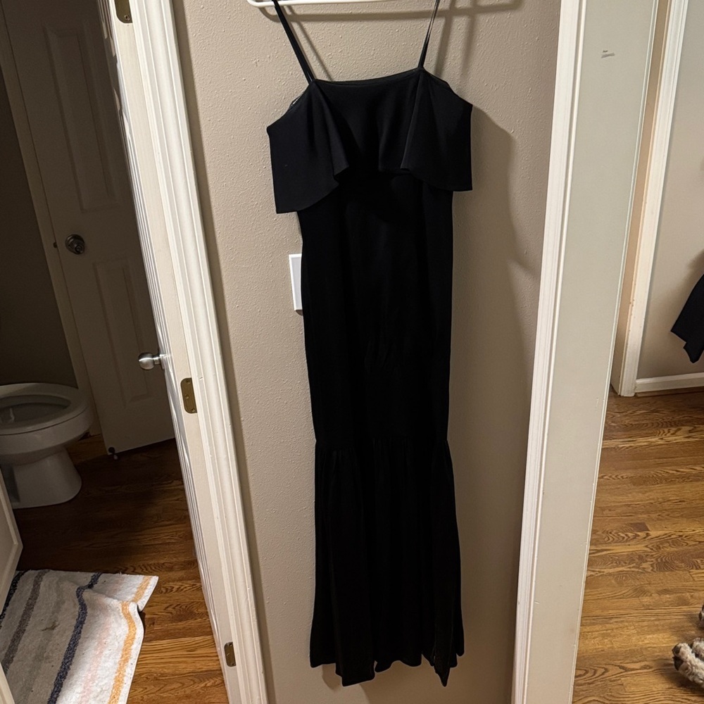 Jill. Jill Stuart Elegant Black Strapless Gown size 6
